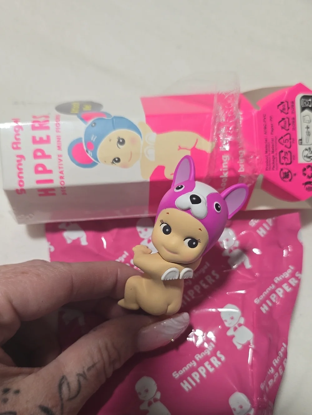 Sonny Angel Hippers Frenchie Auhentic